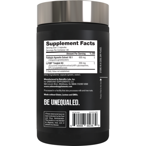 UNBOUND Tongkat Ali Fadogia Testosterone Booster