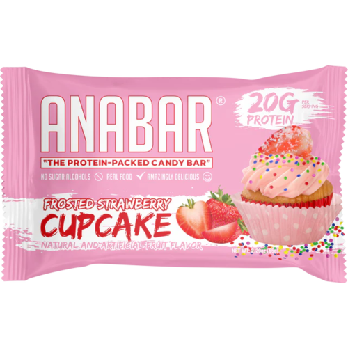 Anabar Anabar Whole Food Performance Bar - Frosted Strawberry Cupcake