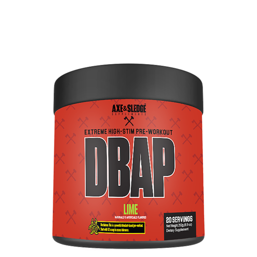 Axe & Sledge DBAP Extreme High-Stim Pre-Workout - Lime
