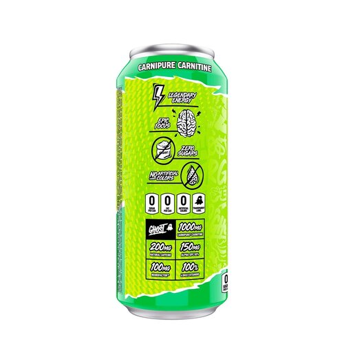 Ghost GHOST Energy Drink - Sour Green Apple Warheads