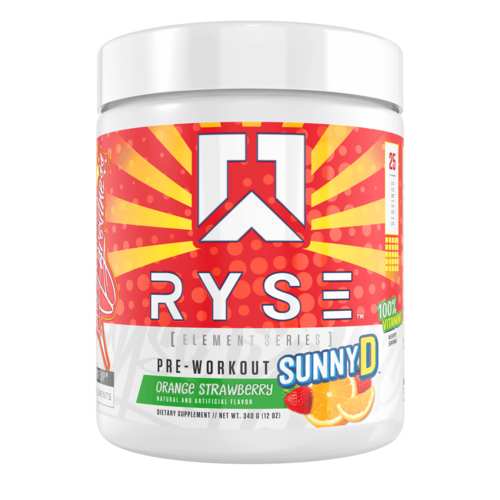 Ryse Supplements RYSE Element Series SunnyD™ Orange Strawberry Element Pre-Workout