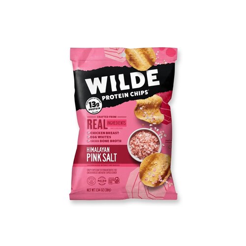 Wilde  Brands Wilde Protein Chips 1.34oz- Himalayan Pink Salt