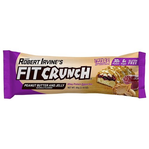 Robert Irvine Fit Crunch Bar - Peanut Butter and Jelly