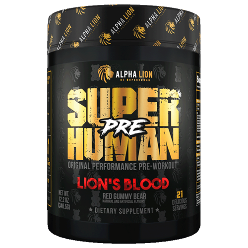 Alpha Lion Superhuman Preworkout - Lion's Blood (Red Gummy Bear)