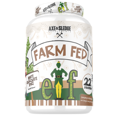 Axe & Sledge Farm Fed Elf // Grass-Fed Whey Protein Isolate - White Chocolate Spice