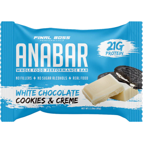 Anabar Anabar Whole Food Performance Bar - White Chocolate Cookies & Creme