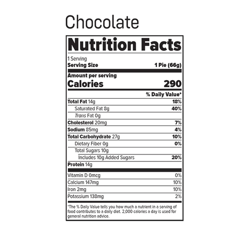 Redefine Foods Power Pie™ Moon Pie Protein Snack - Chocolate