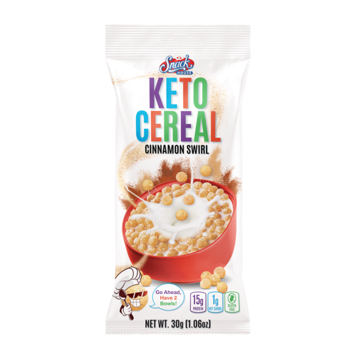 Snack House Foods Snack House Puffs Keto Cereal single serving