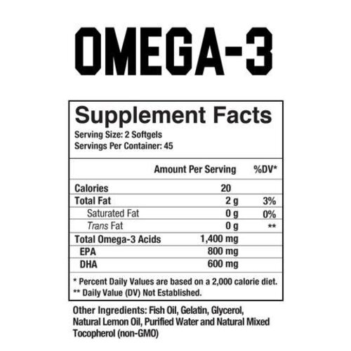 Axe & Sledge Omega-3 // Basics Series