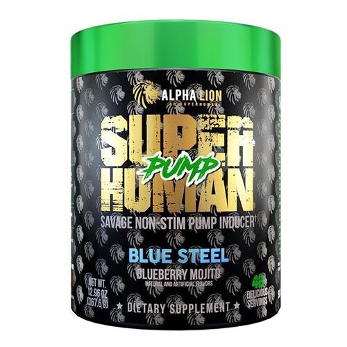 Alpha Lion SUPERHUMAN PUMP - STIM FREE PRE WORKOUT