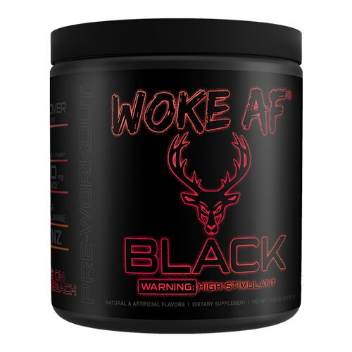 Bucked Up Bucked Up®  Woke AF™ Black High-Stim Pre-Workout - 30 Servings