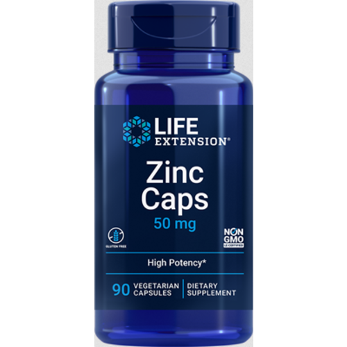 Life Extension Zinc Citrate Caps - 50mg