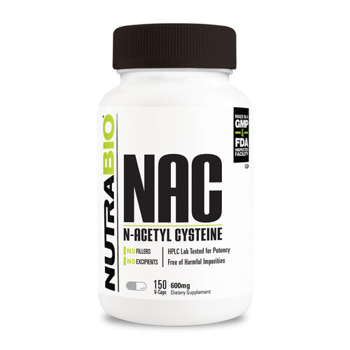Nutrabio N Acetyl Cysteine (NAC) (600 mg)