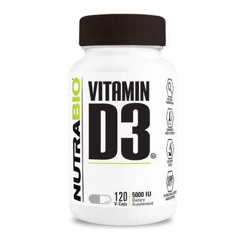 Nutrabio Vitamin D3 (5000IU) Nutrabio