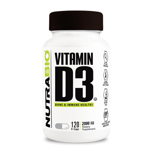 Nutrabio Vitamin D3 (2000IU) Nutrabio