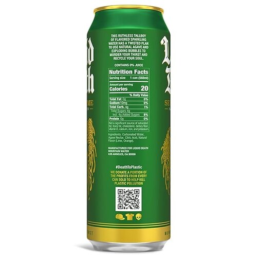 Liquid Death Liquid Death® Severed Lime 19.2oz Can