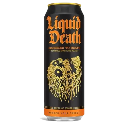 Liquid Death Liquid Death® Squeezed To Death 19.2oz Can