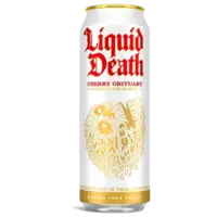 Liquid Death® Cherry Obituary 19.2oz Can