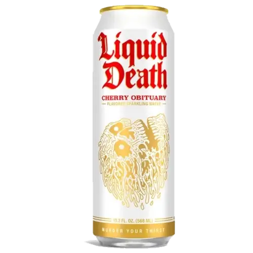 Liquid Death Liquid Death® Cherry Obituary 19.2oz Can