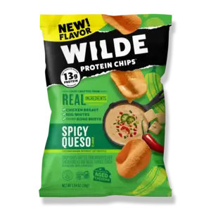 Wilde  Brands Wilde Protein Chips 1.34oz - Spicy Queso