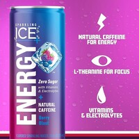 Sparkling Ice + ENERGY - Berry Blast