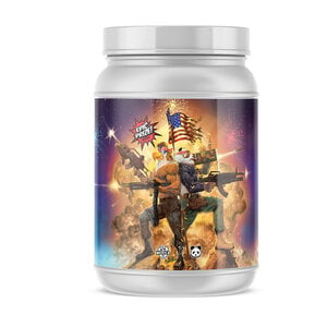 Merica Labz Panda Supplements & Merica Labz Collaboration First Blood -  Freedom Fuel (Lemon Berry Pineapple)