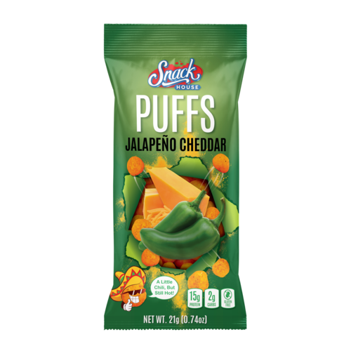Snack House Foods Snack House Foods Protein Puffs - Cheeseburger