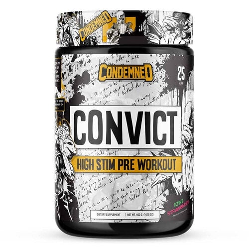 Condemned Labz Convict 2.0 Pre Workout - Kiwi Strawberry