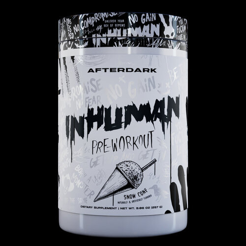 AfterDark Supplements Inhuman Pre-Workout "Version 1" - Snow Cone