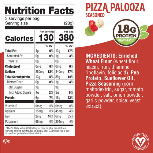 Lenny & Larry Fitzels Protein Pretzels 3oz - Pizza Palooza