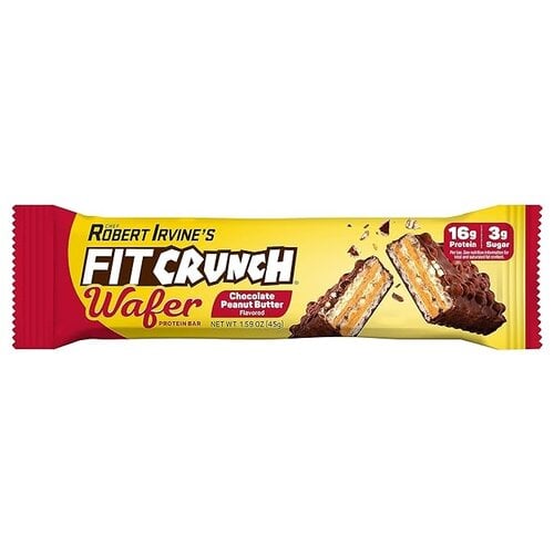 Robert Irvine FitCrunch Wafer Protein Bar - Chocolate Peanut Butter