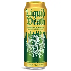 Liquid Death Liquid Death Tea 19.2oz - Green Guillotine