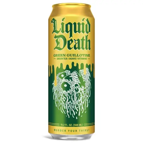 Liquid Death Liquid Death Tea 19.2oz - Green Guillotine