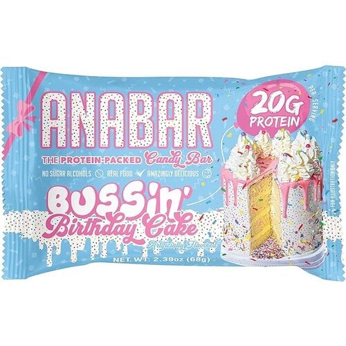 Anabar Anabar Whole Food Performance Bar - Bussin Birthday Cake