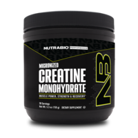 Nutrabio Creatine Monohydrate 30 serving Powder 150 Grams