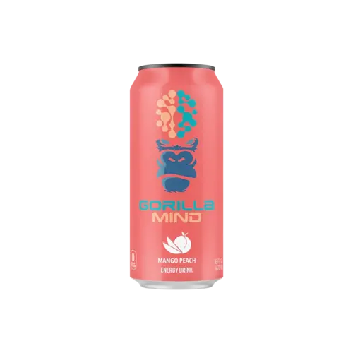 Gorilla Mind Energy Gorilla Mind Energy Drink - Mango Peach