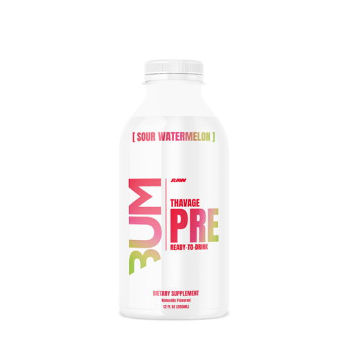 Raw Nutrition Thavage Pre-Workout RTD - Sour Watermelon
