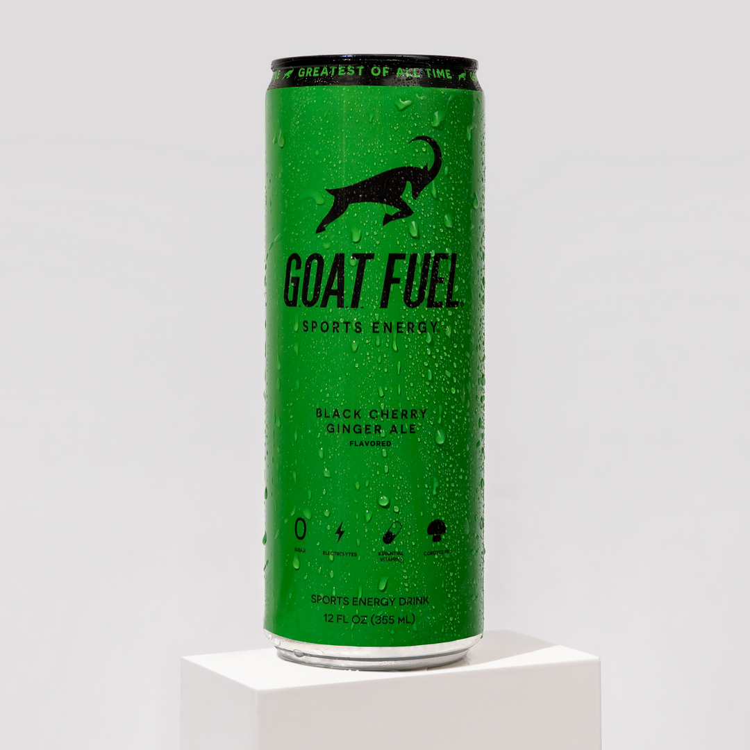 GOAT Fuel Energy Drink Black Cherry Ginger Ale XN Supplements