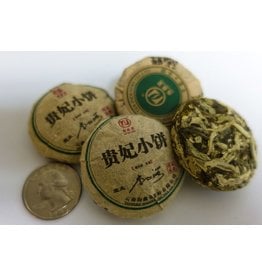 Tea from China 2007 Hai Xin Tang Mini Puer Cake (RAW/SHENG)