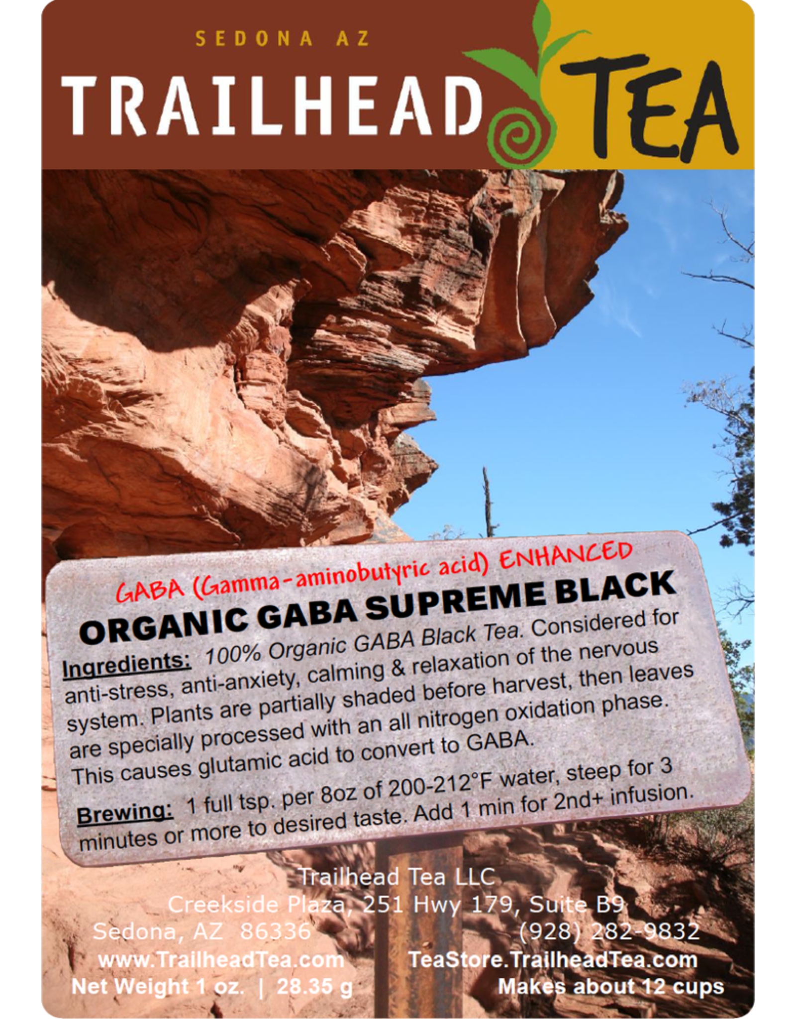 Tea from China GABA Organic Supreme Grade Black