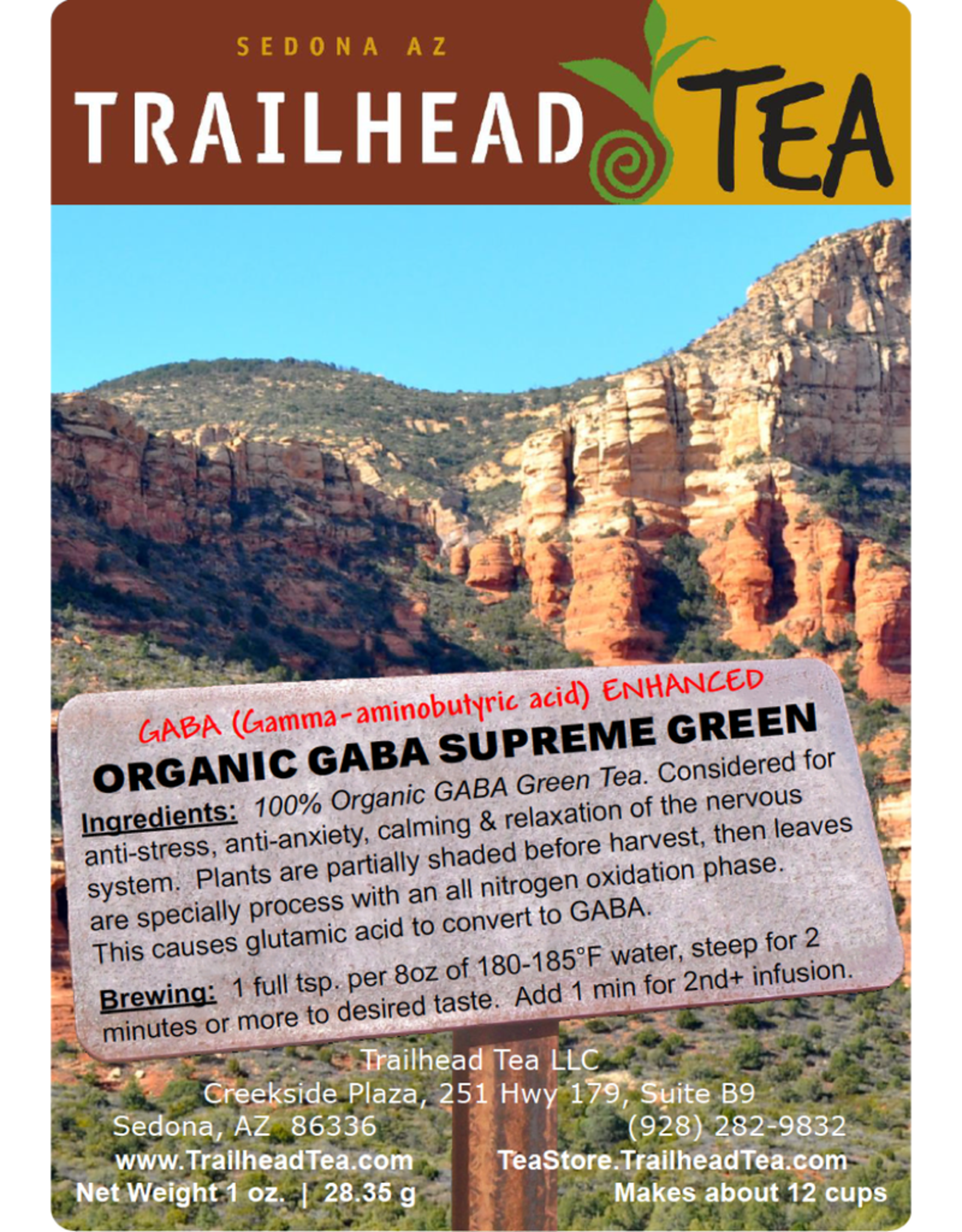 Tea from China GABA Organic Supreme Grade Green