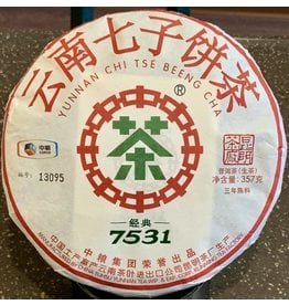 Tea from China Zun Zhong 2017 7531 Puer (RAW/SHENG)