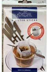 Teaware Sticks for Paper Tea Filter; pkg 4