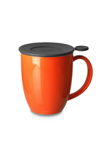 Teaware For Life Uni Brew-inMug w/Strainer, 16oz, Carrot