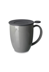 Teaware For Life Uni Brew-inMug w/Strainer, 16oz, Gray