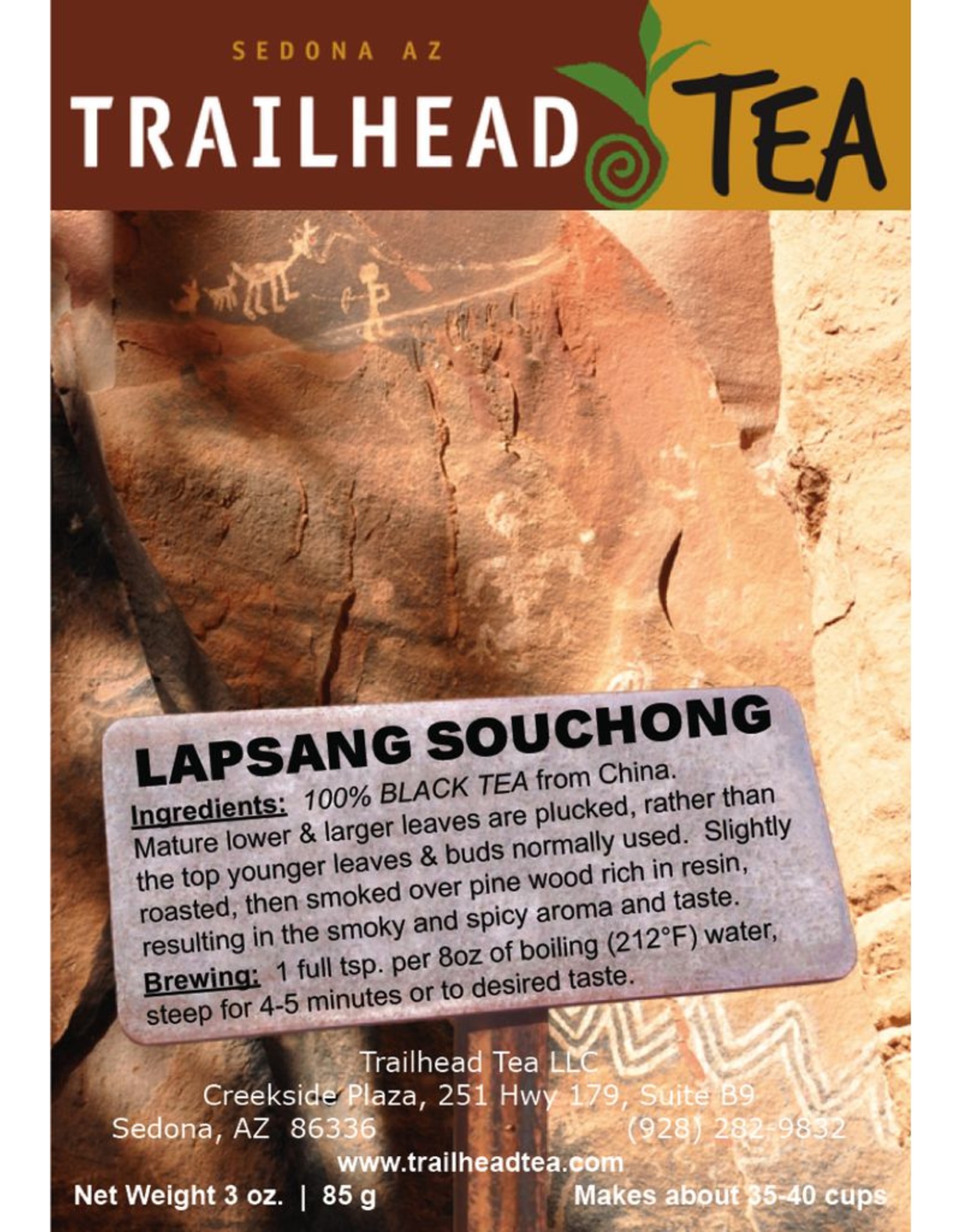 Tea from China Lapsang Souchong (Traditional Smoked)