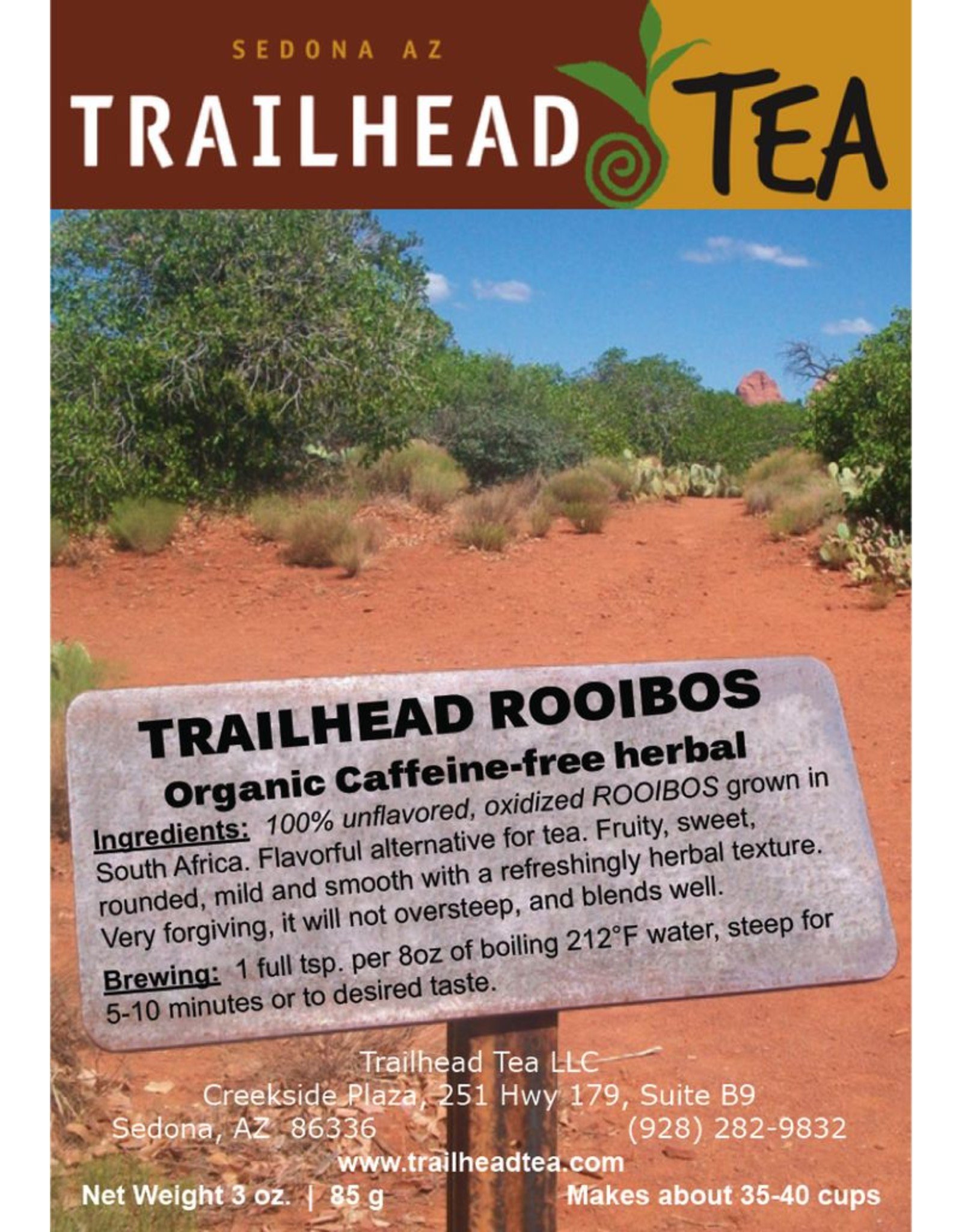 Herbal from South Africa Trailhead Rooibos