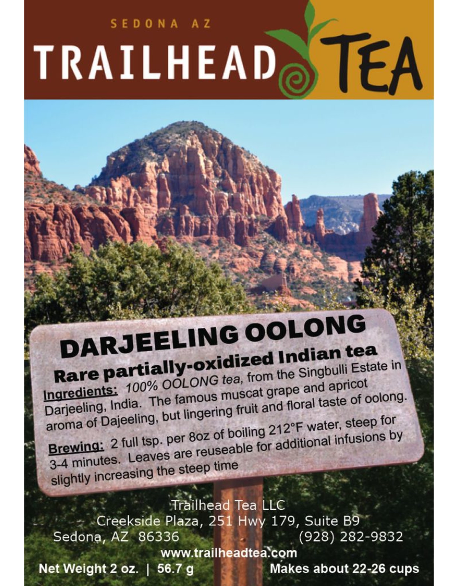 Tea from India Darjeeling Oolong