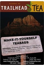 Teaware Make-It-Yourself Tea Bags (100 pack) with tag