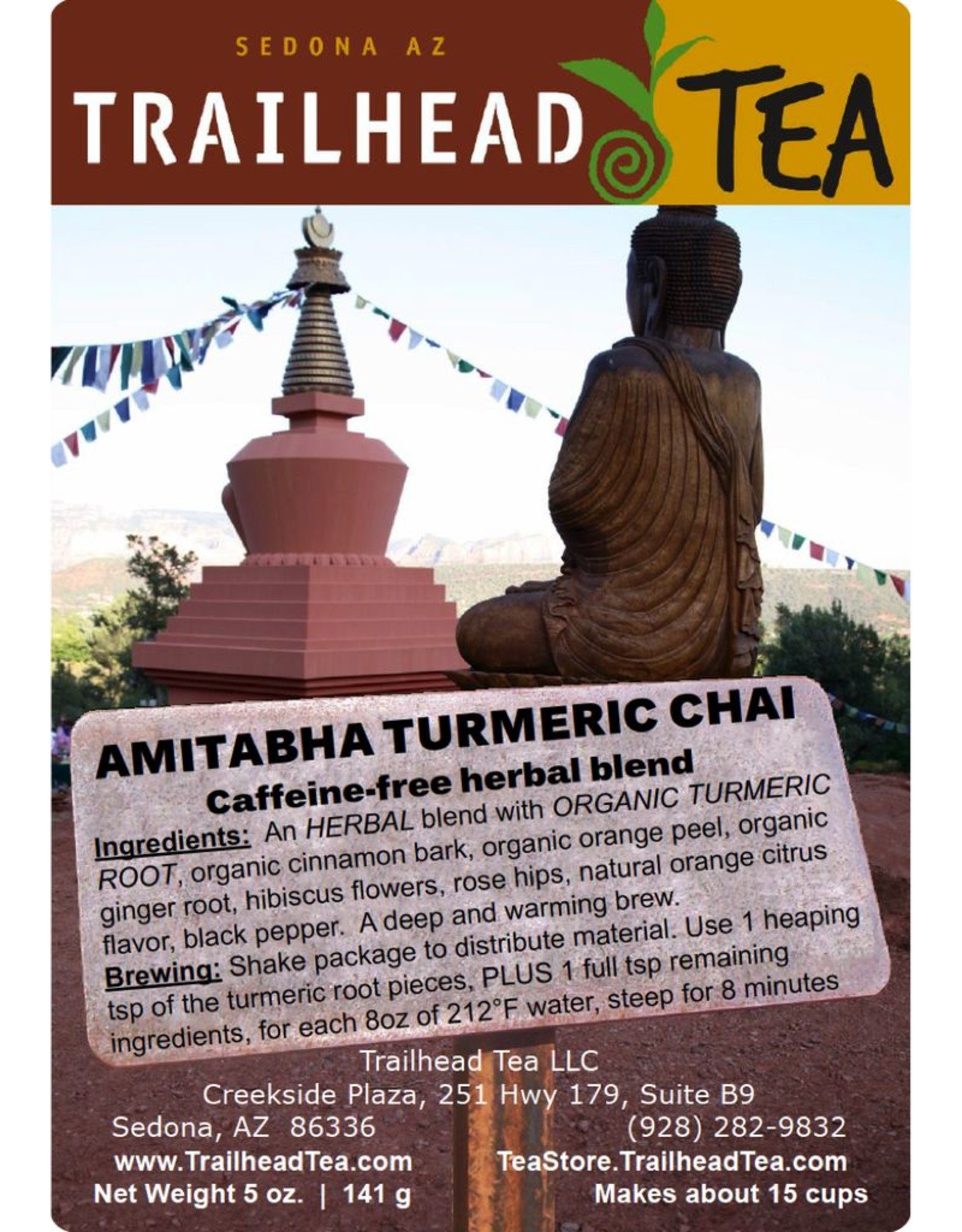 Herbal Blends Amitabha Turmeric Chai
